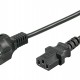 GOOBAY καλώδιο τροφοδοσίας 96036, 1mm², 3m, μαύρο
