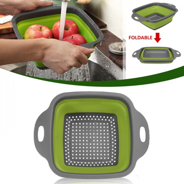 Σουρωτήρι τροφίμων HUH-0001, γκρι-πράσινο - UNBRANDED