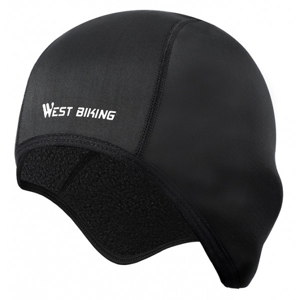 WEST BIKING ποδηλατικός σκούφος BIKE-0037, μαύρος - Αξεσουάρ Ποδηλάτου