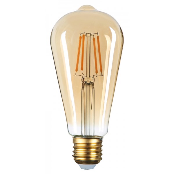 OPTONICA LED λάμπα ST64 1305, 8W, 2500K, E27, 700lm - OPTONICA