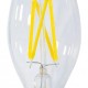 OPTONICA LED λάμπα Candle C35 Filament 1471, 4W, 4500K, E14, 400lm
