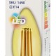 OPTONICA LED λάμπα Candle C35 Filament 1490, 4W, 2500K, E14, 400lm