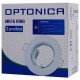 OPTONICA μεταλλικό πλαίσιο spot για MR16 5071, χωνευτό, 82x28mm, 2τμχ