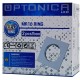 OPTONICA μεταλλικό πλαίσιο spot για MR16 5074, χωνευτό, 82x82x25mm, 2τμχ