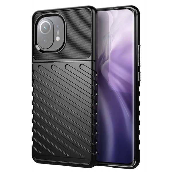POWERTECH Θήκη Thunder MOB-1634 για Xiaomi Mi 11, μαύρη - Powertech