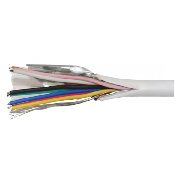 ADELEQ καλώδιο συναγερμού με θωράκιση Freder 9-620140, 8x0.22mm², 100m - CCTV