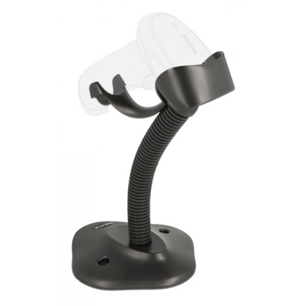 DELOCK βάση για barcode scanner 90555, εύκαμπτη, μαύρη - POS-Barcode Scanners