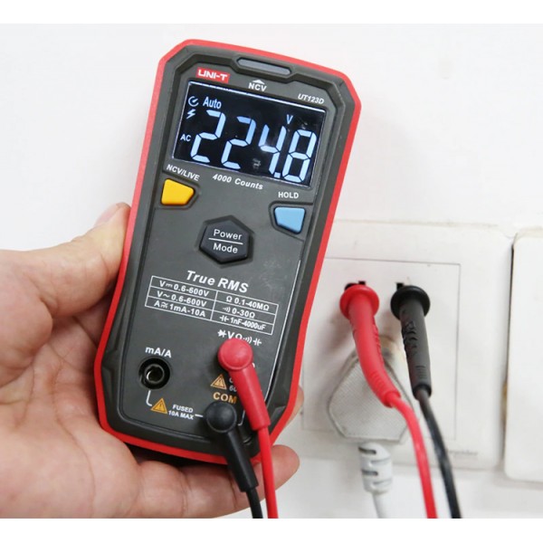 UNI-T ψηφιακό πολύμετρο UT123D, True RMS, NCV, AC/DC - UNI-T