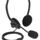 DELOCK headphones με μικρόφωνο 27178, stereo, USB, volume control, μαύρα