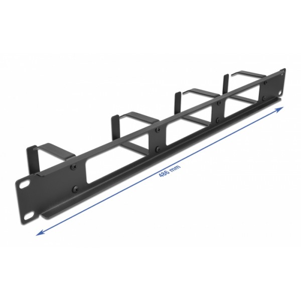 DELOCK Cable Managment για rack 66658, 4 θέσεων, 1U, μεταλλικό - Νέα & Ref PC