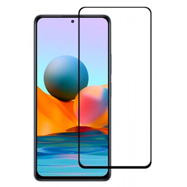 POWERTECH Tempered Glass 5D Full Glue, Xiaomi Note 10 Pro/Max, μαύρο - Powertech