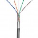 GOOBAY καλώδιο δικτύου 57294, CAT 5e F/UTP, CCA, έως 40m, 100m, μαύρο