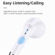 USAMS earphones IA04 με θήκη φόρτισης, True Wireless, Φ13mm, μαύρα