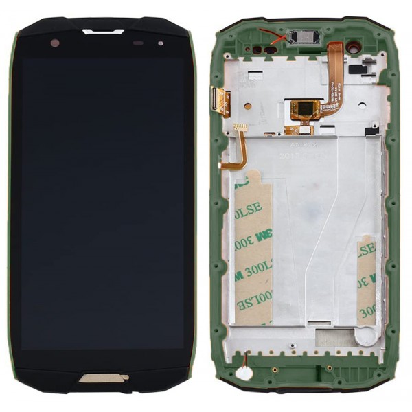 OUKITEL LCD & Touch Panel για OUKITEL WP5000, μαύρη - OUKITEL
