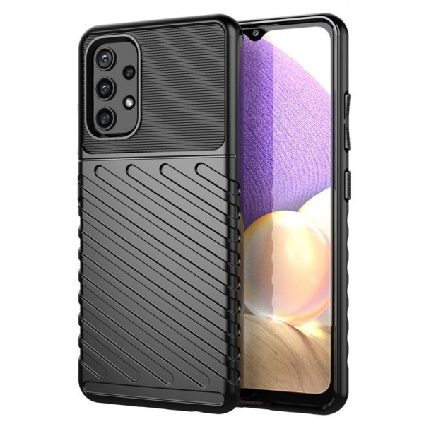 POWERTECH Θήκη Thunder MOB-1637 για Samsung A72 5G, μαύρη - Powertech
