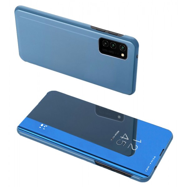 POWERTECH θήκη Clear View MOB-1643 για Samsung A72 5G, μπλε - Powertech