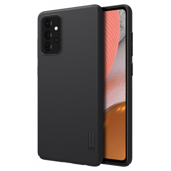 NILLKIN θήκη Super Frosted Shield για Samsung Galaxy A72 4G/5G, μαύρη - NILLKIN