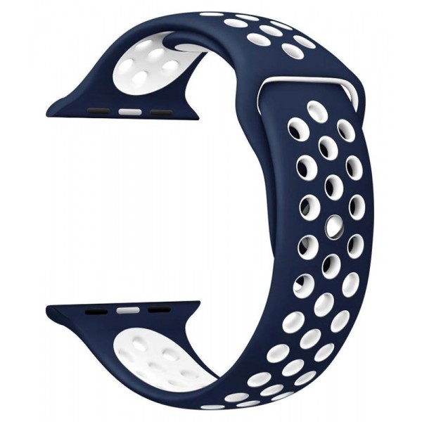 ROCKROSE band σιλικόνης Starry Night για Apple Watch 42/44mm, μπλε - Ανταλλακτικά Smartwatch