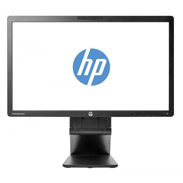 HP used οθόνη EliteDisplay E221C LED, 21.5" Full HD, VGA/DVI/DisplayPort, Grade B - Used Οθόνες PC