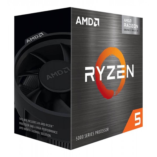 AMD CPU Ryzen 5 5600G, 3.9GHz, 6 Cores, AM4, 19MB, Wraith Stealth cooler - Επεξεργαστές