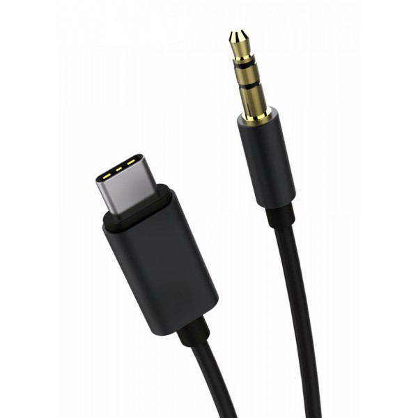 POWERTECH καλώδιο USB-C σε 3.5mm CAB-UC017, 1m, μαύρο - Powertech