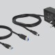 DELOCK USB hub 63669 με διακόπτες, 7x θυρών, 5Gbps, γκρι