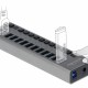 DELOCK USB hub 63738 με διακόπτες, 13x θυρών, 5Gbps, γκρι