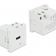 DELOCK module USB θύρα φόρτισης Easy 45 81311, 18W, 45x45mm, λευκό