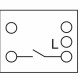 DELOCK module διακόπτης Easy 45 81359, μονός, 1-pole, 1-way, λευκός