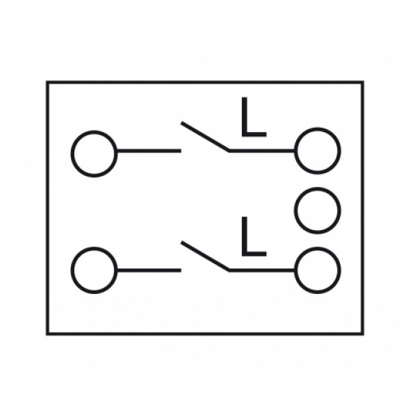DELOCK module διακόπτης Easy 45 81360, μονός, 2-pole, 1-way, λευκός - Ηλεκτρολογικός εξοπλισμός