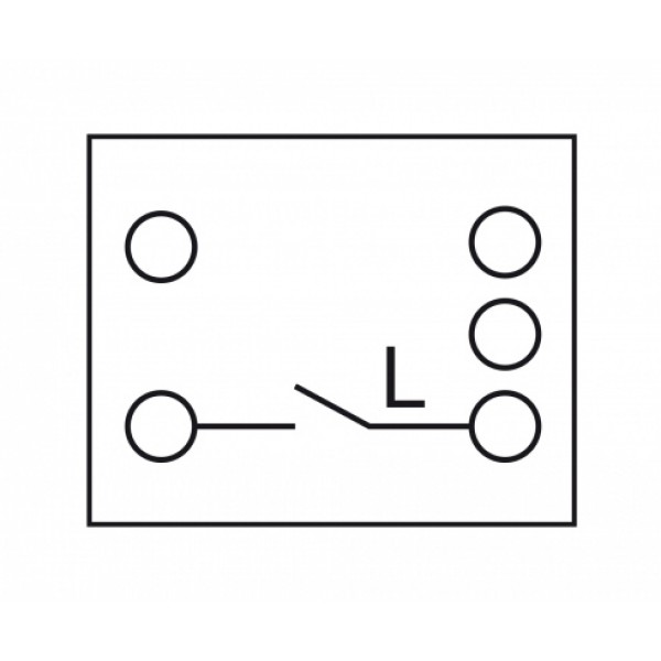 DELOCK module διακόπτης Easy 45 81364, μονός, 1-pole, 1-way, λευκός - Ηλεκτρολογικός εξοπλισμός