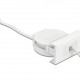 DELOCK module καλώδιο τροφοδοσίας Easy 45 81377, ανασυρόμενο 50cm, λευκό