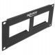 DELOCK patch panel Easy 45 81379, 10", 2U, 90.5x45.2mm x2, μαύρο