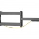 BRATECK επιτοίχια βάση τηλεόρασης LPA49-486XLD, 43-90", 80kg, heavy duty, full motion