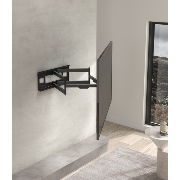 BRATECK επιτοίχια βάση τηλεόρασης LPA49-486XLD, 43-90", 80kg, heavy duty, full motion - Εικόνα & Ήχος