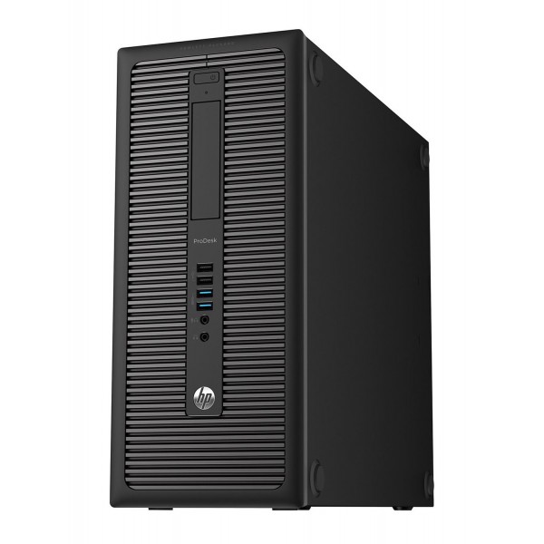 HP PC 600 G1 Tower, i5-4430, 8GB, 500GB HDD, DVD, REF SQR - HP