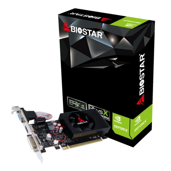 BIOSTAR VGA GeForce GT730 VN7313THX1-TBARL-BS2, DDR3 2GB, 128bit - BIOSTAR