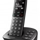 PHILIPS ασύρματο τηλέφωνο XL4951DS/34 ελληνικό μενού, τηλεφωνητής, μαύρο