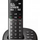 PHILIPS ασύρματο τηλέφωνο XL4951DS/34 ελληνικό μενού, τηλεφωνητής, μαύρο