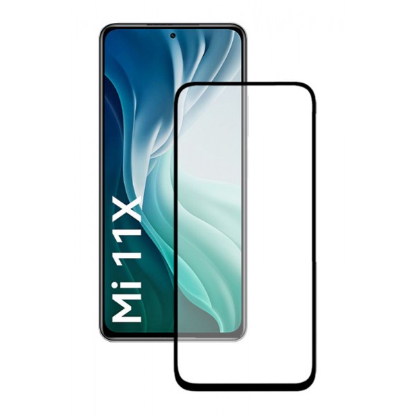 POWERTECH tempered glass 5D TGC-0520, Xiaomi Mi 11X/11X Pro/11i, μαύρο - Powertech