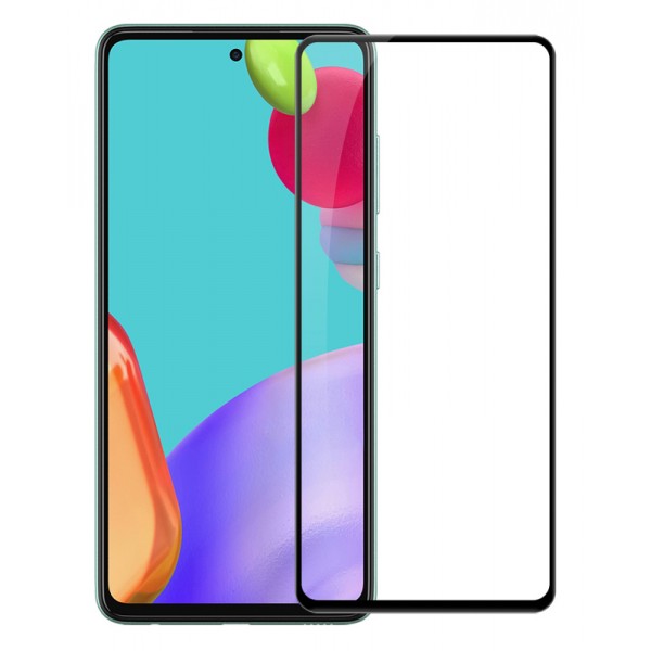 POWERTECH tempered glass 5D TGC-0525 για Samsung Galaxy A52 4G/5G, μαύρο - Powertech