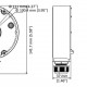 HIKVISION HIWATCH βάση κάμερας DS-1280ZJ-DM18, μεταλλική, λευκή