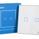 SONOFF smart διακόπτης T2EU2C-RF 433MHz, αφής, διπλός, λευκός