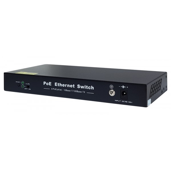 FOLKSAFE PoE Ethernet Switch FS-S1008EP-E, 8 Ports 10/100Mbps - Σύγκριση Προϊόντων