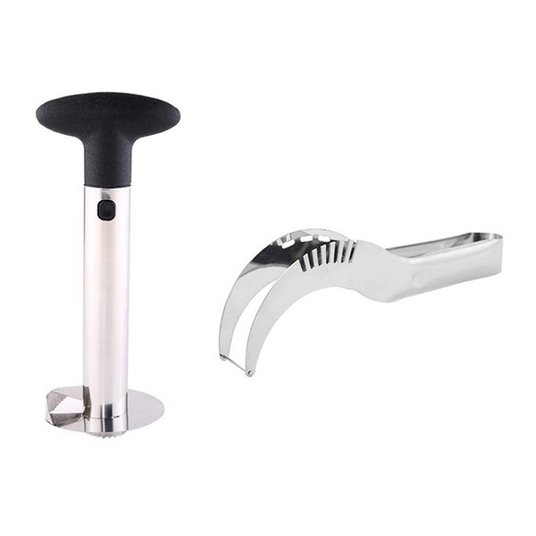 Σετ εργαλείων κοπής για καρπούζι και ανανά 07688, μεταλλικό, 2τμχ - Διάφορα Οικιακά σκεύη