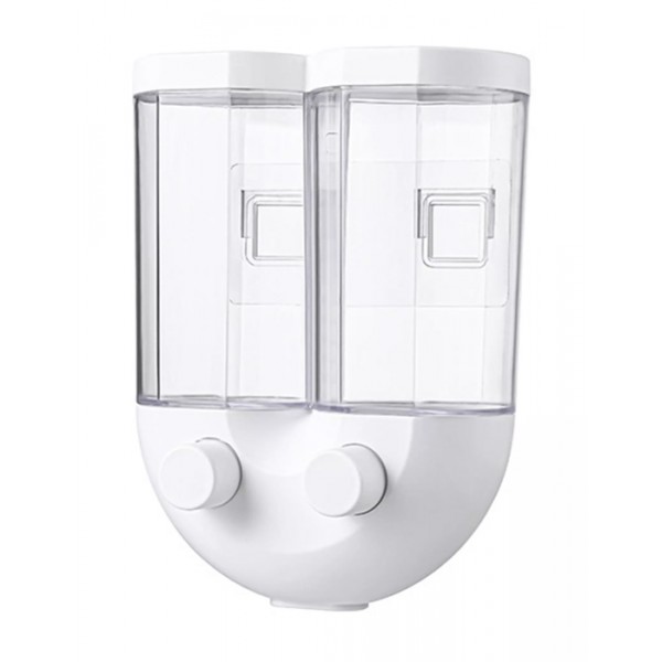 Διανεμητής δημητριακών HUH-0049, με επιτοίχια βάση, 1300ml, λευκός - UNBRANDED