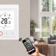 Smart θερμοστάτης πετρελαίου BHT-002-GBLWDB, dual band WiFi, χωνευτός, λευκός