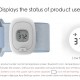 POWERTECH Smart Παιδικό Θερμόμετρο PT-501, Bluetooth, με συναγερμό