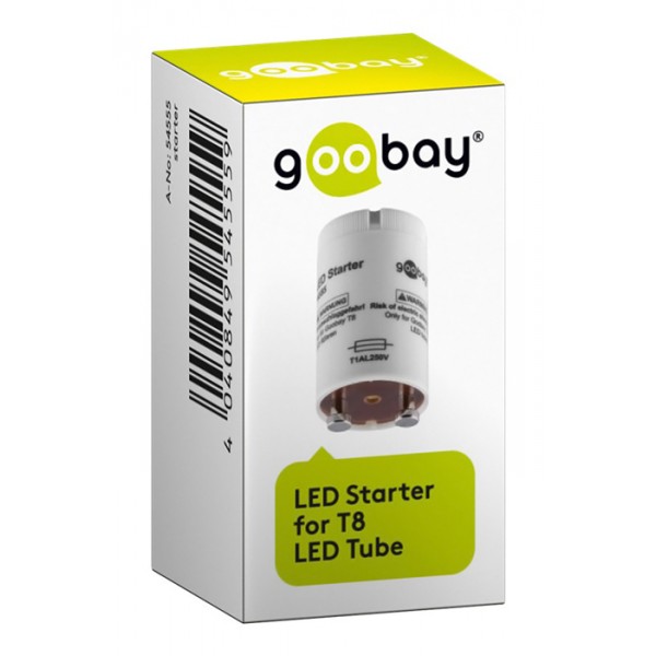 GOOBAY LED starter 54555 για λάμπες T8 LED tube, 30W, IP20 - GOOBAY