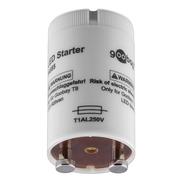 GOOBAY LED starter 54555 για λάμπες T8 LED tube, 30W, IP20 - GOOBAY
